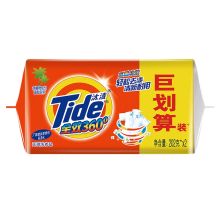 汰渍 全效360度三重功效洗衣皂 202g*2 单位：包