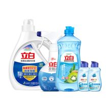 立白 (1925g) 除菌洗衣液1.05kg至彩炫白五件套 配色(单位：套)