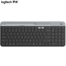 罗技 K580 键盘（无线蓝牙/便携超薄/笔记本/平板键盘） 星空灰（单位:个）