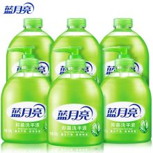 蓝月亮/Bluemoon 芦荟抑菌 洗手液 清洁抑菌99.9% 泡沫丰富 易冲洗 500g/瓶