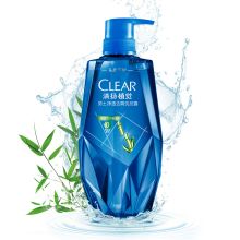 清扬 植觉男士净透去屑洗发露 700ml 单位：瓶