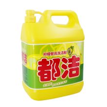 都洁 081160 5kg 大桶装柠檬清香洗洁精 黄色（单位：桶）