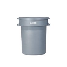 白云清洁 80L-AF07510 80L 户外垃圾桶 灰色（单位：个）
