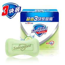 舒肤佳 青瓜清爽型香皂超值3块家庭装 115g*3   单位：盒