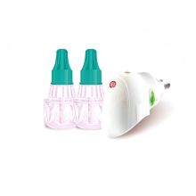 榄菊 儿宝健智能定时款电热蚊香液 1定时器+38ml*2瓶 （单位：盒）