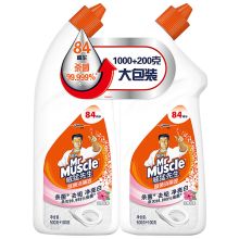 威猛先生 除菌洁厕液淡雅花香 500g+100g*2 单位：组