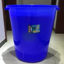 洁霸 140L 加厚款大不带盖垃圾桶 蓝色（单位：个）
