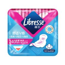 薇尔/VIA A5113舒适V感240日用极薄棉柔 卫生巾 16片