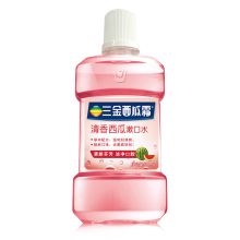 三金 西瓜霜漱口水 深层清洁 口腔 口臭口气 口腔溃疡 孕妇可用 西瓜味500ML