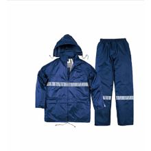 代尔塔 XL 蓝底1条 反光分体雨衣   （单位：件)