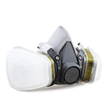 3M 6200+6006 防毒面具 口罩防尘面具面罩 KN95 防甲醛 防雾霾PM2.5 喷漆防护 7件套