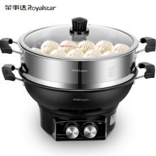 荣事达 DRG-T34XA 6L 电蒸锅 火锅 金属色 （单位：个）