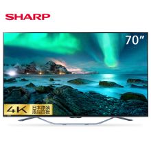 夏普 LCD-70SU861A 70英寸高清平板液晶网络智能电视机 黑色（单位：台）