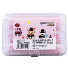 唐宗筷 A3919 便携盒竹牙签 80支装 配色 （单位：卡）
