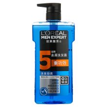 欧莱雅 男士去屑洗发露活泉劲爽 700ml 单位：瓶