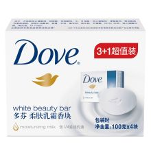 多芬 香皂 柔肤乳霜超值装 100gX(3+1) 单位：组