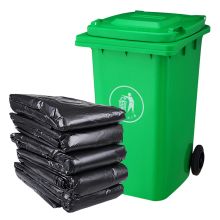 科力邦 KB1002 大号垃圾袋商用物业办公加厚家用一次性塑料袋 60*80cm 50只装 黑色 单位：卷