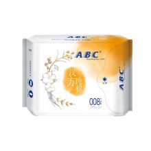 ABC H17日用0.08 卫生巾 特薄汉方纯棉 通用规格,特薄