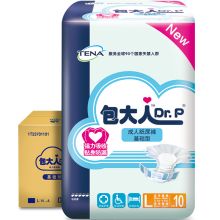 包大人 成人纸尿裤基础型L码 10片 （8包/箱） 单位：包