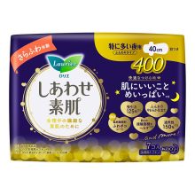 花王/KAO F透气棉柔纤巧超长量特多夜用 卫生巾 YC 40cm*7片