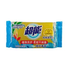 超能 棕榈透明洗衣皂橙花青香 200g 单位：块