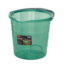 龙士达 L-1296 大容量加厚手提透明塑料水桶 大号16L (单位:个) 绿