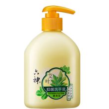 六神 艾叶抑菌洗手液清爽型 500ml 单位：瓶