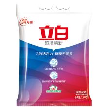 立白 超洁清新洗衣粉 3.5kg （3袋/箱） 单位：袋