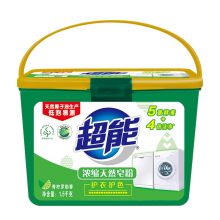 超能 浓缩天然皂粉^202203030006 ^ 皂粉 衣物清洁 1.5kg盒装