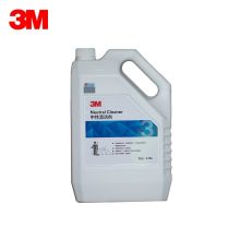 3M 中性清洁剂地砖台面清洁剂 高浓缩中性免水洗不伤蜡面3.78L*6桶