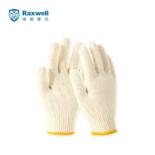 Raxwell RW2103 raxwell RW2103 棉纱手套10针涤棉防护手套 12副/袋 (单位：袋） (单位：袋)