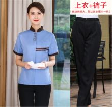 国产 酒店客房物业清洁套装 蓝色上衣+裤子L,XL,2XL,3XL,4XL,5XL,(单位：套）