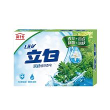 立白 100g 润肤除菌植物香皂（香艾除菌）新老包装随机发货（单位：块）