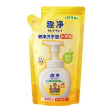 狮王/Lion 趣净泡沫抑菌清爽柠檬香型替换装 洗手液 YC 200ml