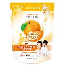 橘子工坊 天然浓缩洗衣精礼充包制菌配方 1500ml 单位：袋