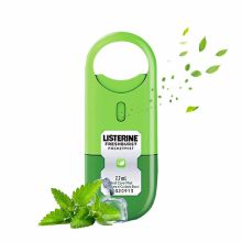 李施德林 LISTERINE 清凉口味便携带口腔喷雾 小巧便携带 单支装 7.7ML 