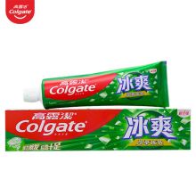 高露洁 COLGATE 冰爽 牙膏 180G 龙井青柠 