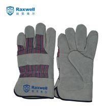 Raxwell RW2513 raxwell RW2513 条纹背布半皮手套掌心加固 12副/袋 (单位：袋） (单位：袋)