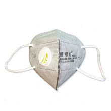 NABES/耐呗斯 NBS9501V 耳带式有呼吸阀内鼻梁口罩 无海绵垫独立包装(20只/盒） 单位：盒