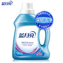 蓝月亮/Bluemoon 深层洁净（薰衣草）瓶装 洗衣液 温和配方  强效去污 通用规格, 500g