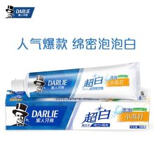 黑人 190G 超白小密泡小苏打牙膏 白色（单位：支）