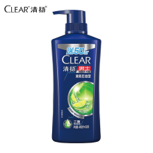 清扬/CLEAR 男士清爽控油型 新配方 洗发露  去屑 V YC 450G